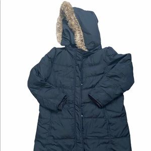 Old Navy Parka Faux Fur Hood